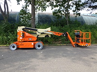 Kniktelescoophoogwerker jlg e400 ajpn 14.19m elektrisch 2014