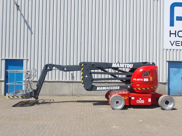 Kniktelescoophoogwerker manitou 170aetjl elektrisch 16.51m 2014 - afbeelding 1 van  1