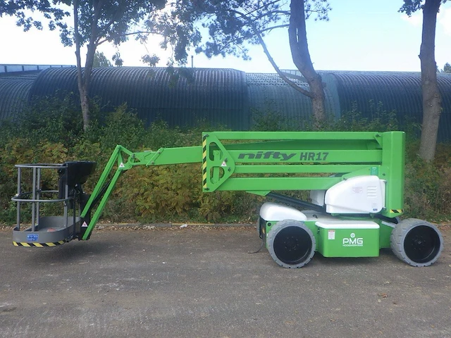 Kniktelescoophoogwerker nifty hr17ne elektrisch 17m 2012 - afbeelding 1 van  1