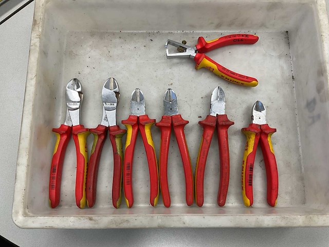 Knipex 1000v partij tangen - afbeelding 1 van  1