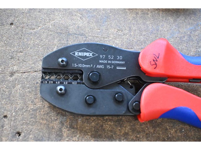 Knipex 97-52-30 crimping tool tang - afbeelding 1 van  2