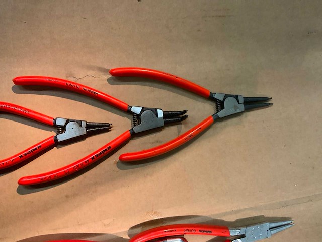 Knipex borgveertangentangen set - afbeelding 2 van  7