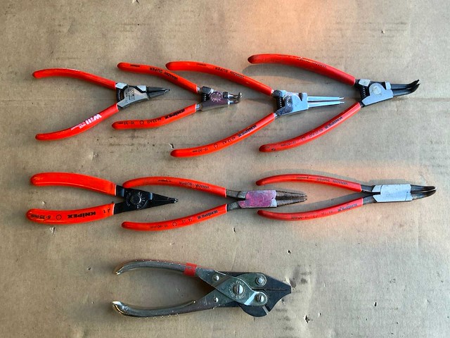 Knipex borgveertangentangen set - afbeelding 1 van  8