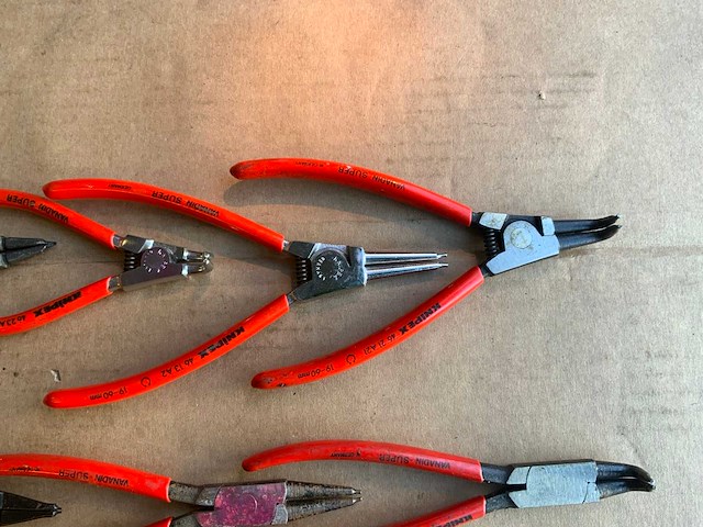 Knipex borgveertangentangen set - afbeelding 2 van  8