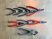 Knipex borgveertangentangen set - afbeelding 1 van  8