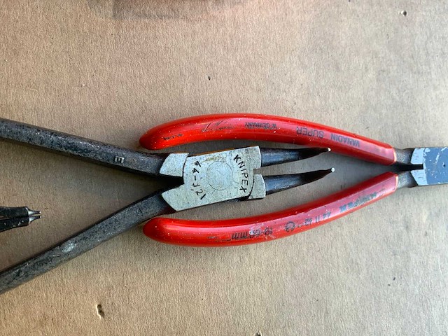 Knipex borgveertangentangen set - afbeelding 5 van  8