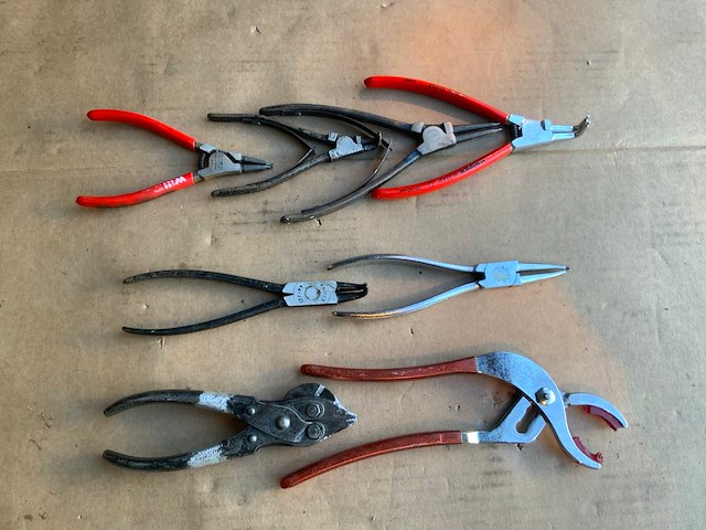 Knipex borgveertangentangen set - afbeelding 1 van  8