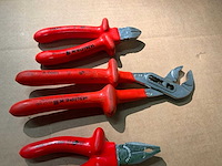 Knipex dubbel geïsoleerd tangen (4x) - afbeelding 2 van  4