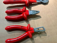 Knipex dubbel geïsoleerd tangen (4x) - afbeelding 3 van  4