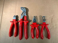 Knipex dubbel geïsoleerd tangen (4x) - afbeelding 1 van  4