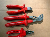 Knipex dubbel geïsoleerd tangen (4x) - afbeelding 2 van  4