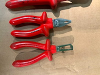 Knipex dubbel geïsoleerd tangen (4x) - afbeelding 3 van  4