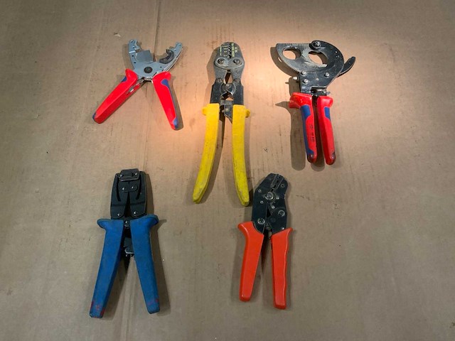 Knipex ,klauke ,egamaster tangen t.b.v elektra instalatie (5x) - afbeelding 7 van  7