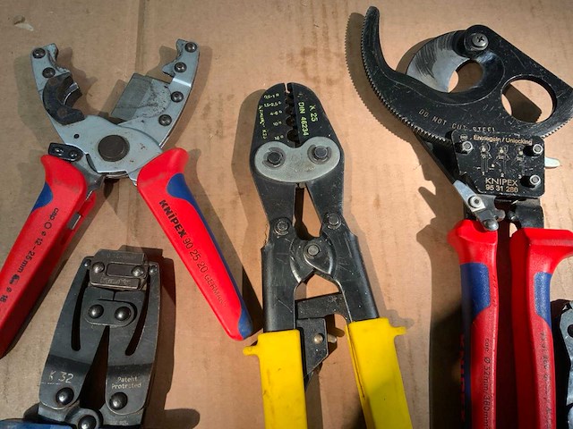 Knipex ,klauke ,egamaster tangen t.b.v elektra instalatie (5x) - afbeelding 3 van  6