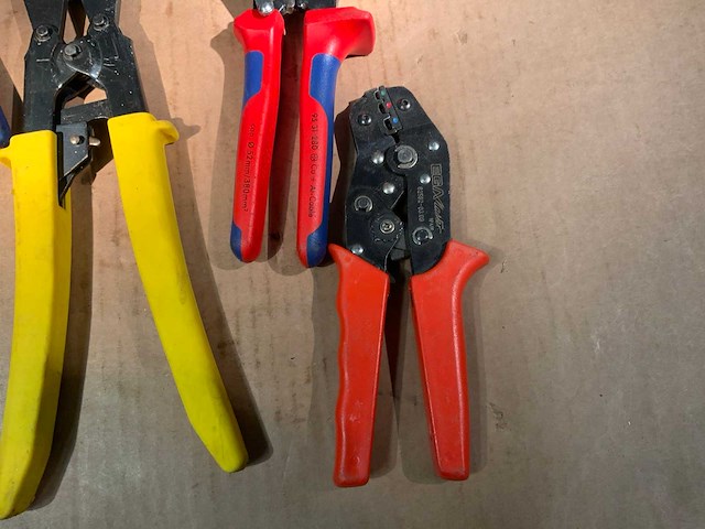 Knipex ,klauke ,egamaster tangen t.b.v elektra instalatie (5x) - afbeelding 5 van  6