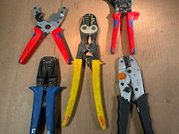 Knipex ,klauke ,haupa tangen t.b.v elektra instalatie (5x) - afbeelding 4 van  7
