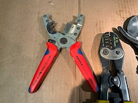 Knipex ,klauke ,haupa tangen t.b.v elektra instalatie (5x) - afbeelding 2 van  7