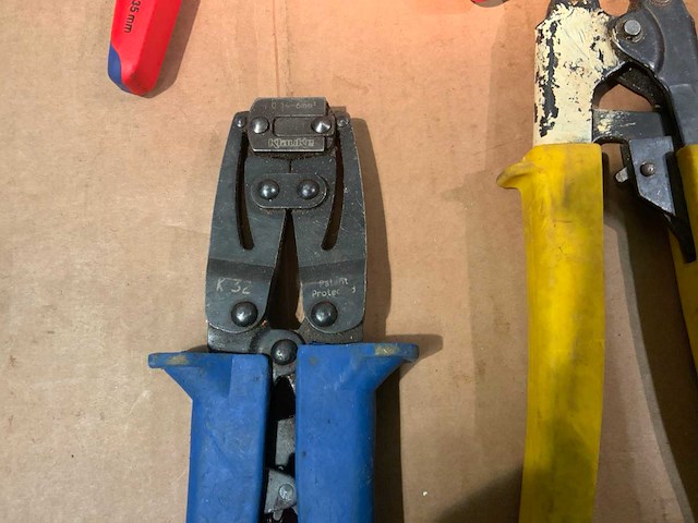 Knipex ,klauke ,haupa tangen t.b.v elektra instalatie (5x) - afbeelding 5 van  7