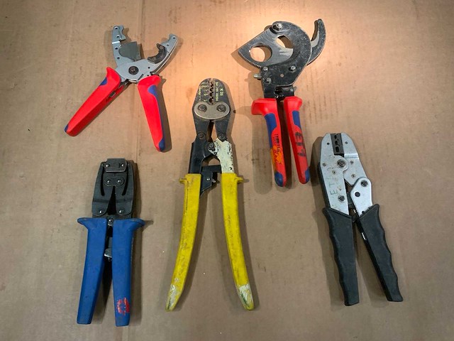 Knipex ,klauke ,haupa tangen t.b.v elektra instalatie (5x) - afbeelding 7 van  7