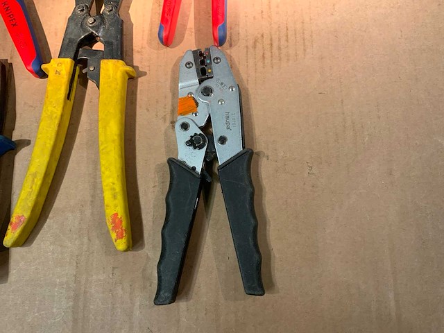 Knipex ,klauke ,haupa tangen t.b.v elektra instalatie (5x) - afbeelding 6 van  7