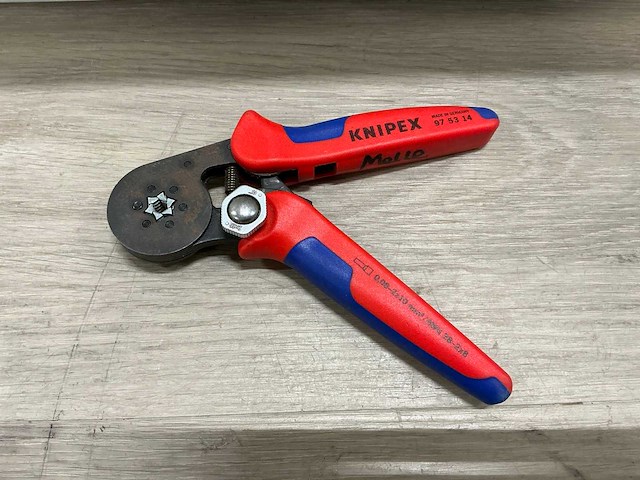 Knipex krimptang voor adereindhulzen (2x) - afbeelding 2 van  3