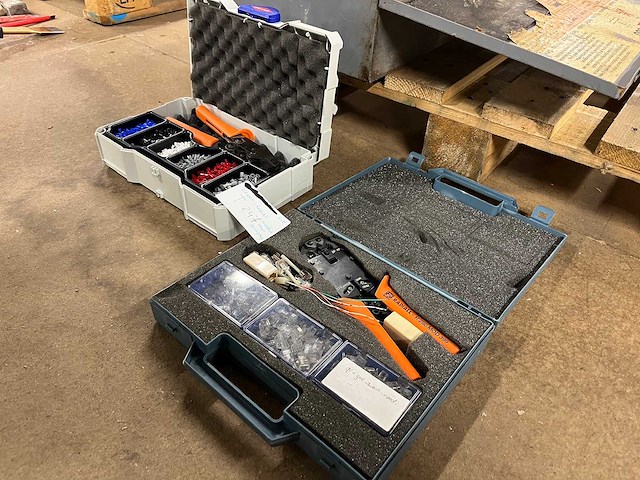 Knipex, radiall - krimptang met toebehoren in koffer (2x) - afbeelding 1 van  5