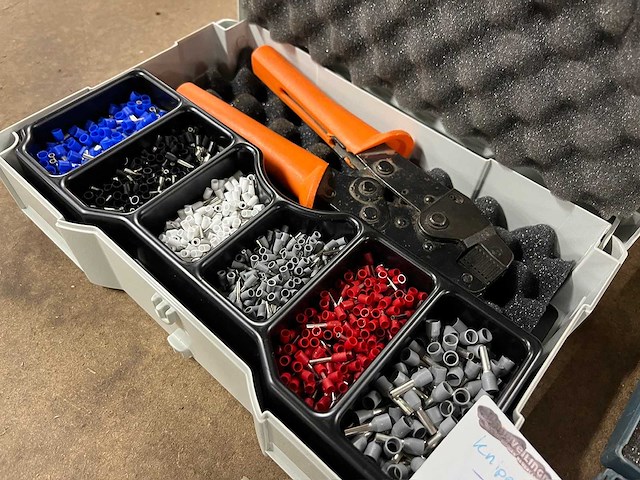 Knipex, radiall - krimptang met toebehoren in koffer (2x) - afbeelding 3 van  5