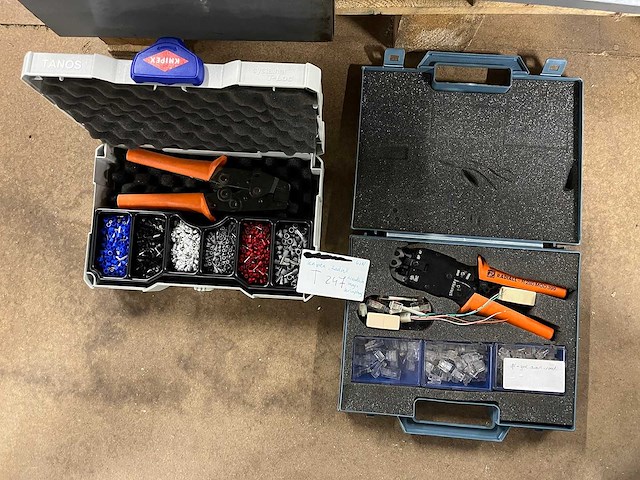 Knipex, radiall - krimptang met toebehoren in koffer (2x) - afbeelding 5 van  5