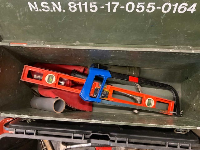Knipex ,stanley ,bahco gereedschapskisten met inhoud (2x) - afbeelding 2 van  6