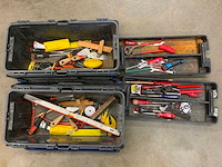 Knipex ,stanley ,felo gereedschapskisten met inhoud (2x) - afbeelding 1 van  6
