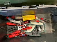 Knipex ,stanley gereedschapskisten met inhoud (2x) - afbeelding 3 van  5
