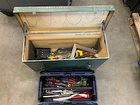 Knipex ,stanley gereedschapskisten met inhoud (2x) - afbeelding 1 van  6