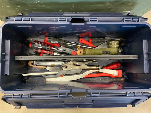 Knipex ,stanley gereedschapskisten met inhoud (2x) - afbeelding 3 van  6