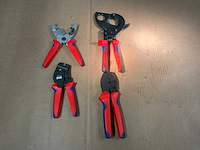 Knipex tangen t.b.v elektra instalatie (4x) - afbeelding 2 van  10