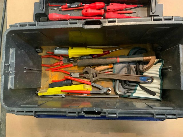 Knipex,felo,raaco gereedschapskoffer met inhoud - afbeelding 2 van  9