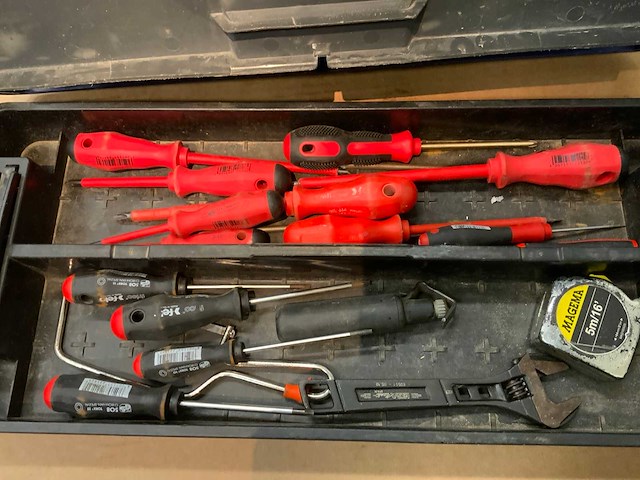 Knipex,felo,raaco gereedschapskoffer met inhoud - afbeelding 5 van  9