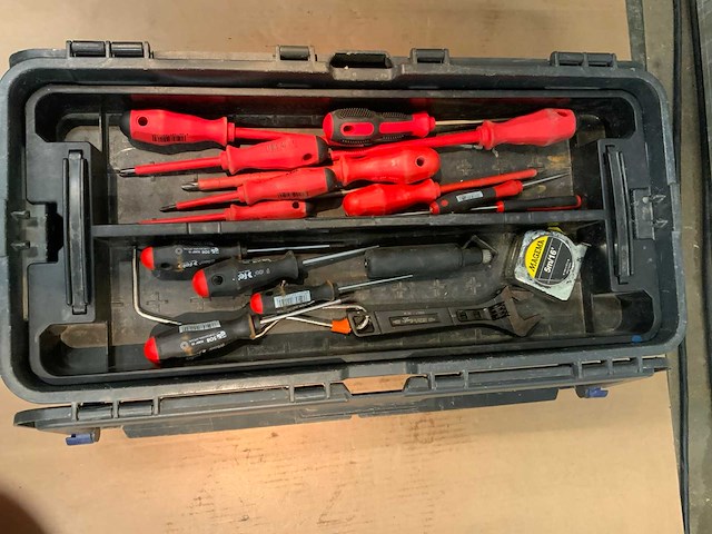 Knipex,felo,raaco gereedschapskoffer met inhoud - afbeelding 8 van  9