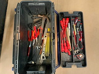 Knipex,felo,raaco gereedschapskoffer met inhoud - afbeelding 1 van  9