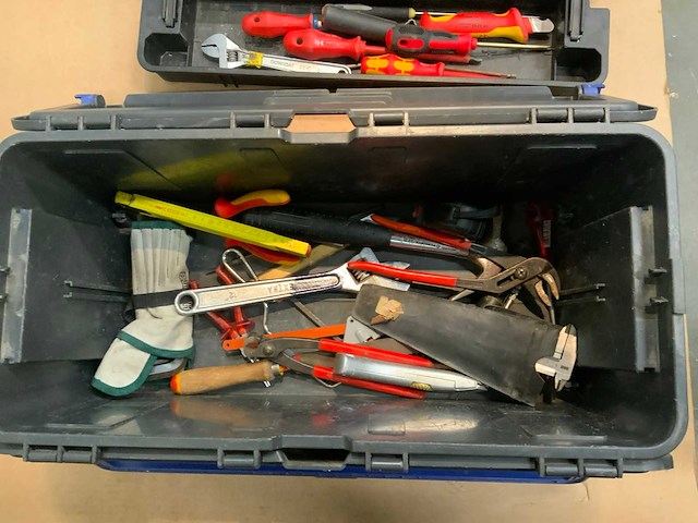 Knipex,felo,raaco gereedschapskoffer met inhoud - afbeelding 2 van  9
