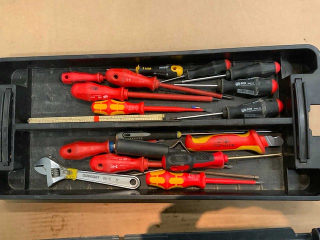 Knipex,felo,raaco gereedschapskoffer met inhoud - afbeelding 5 van  9