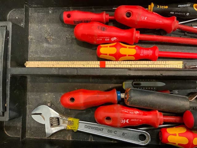 Knipex,felo,raaco gereedschapskoffer met inhoud - afbeelding 6 van  9