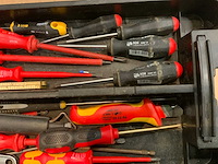 Knipex,felo,raaco gereedschapskoffer met inhoud - afbeelding 7 van  9