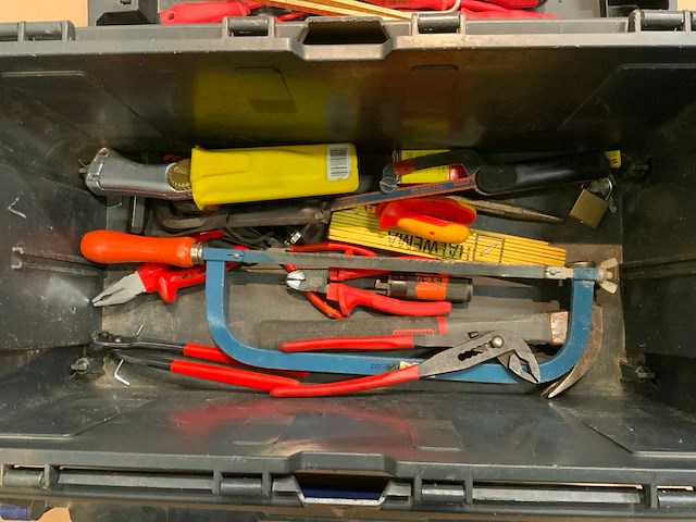 Knipex,felo,raaco gereedschapskoffer met inhoud - afbeelding 2 van  9