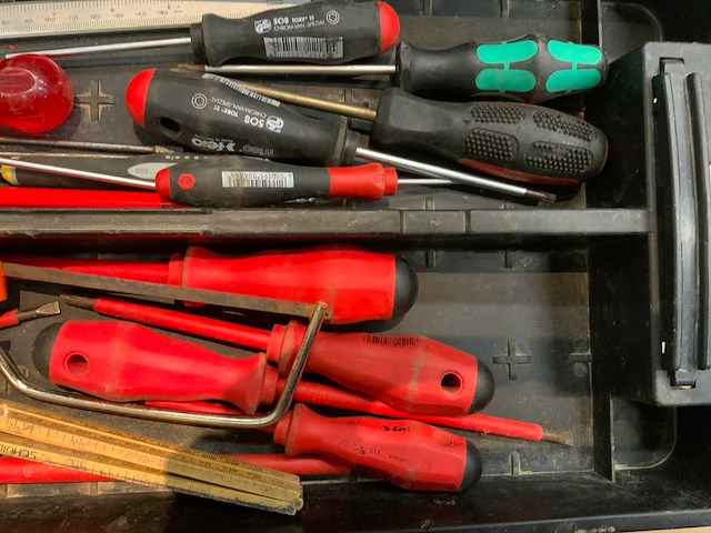 Knipex,felo,raaco gereedschapskoffer met inhoud - afbeelding 7 van  9