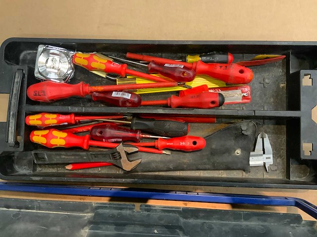 Knipex,felo,raaco gereedschapskoffer met inhoud - afbeelding 5 van  9