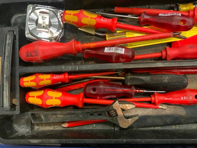 Knipex,felo,raaco gereedschapskoffer met inhoud - afbeelding 6 van  9