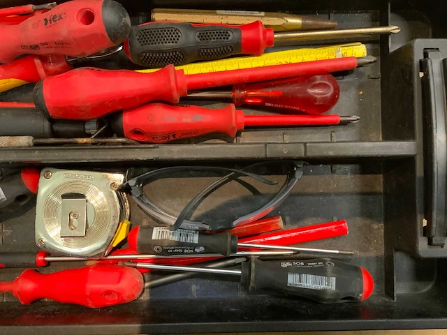 Knipex,felo,raaco gereedschapskoffer met inhoud - afbeelding 7 van  8