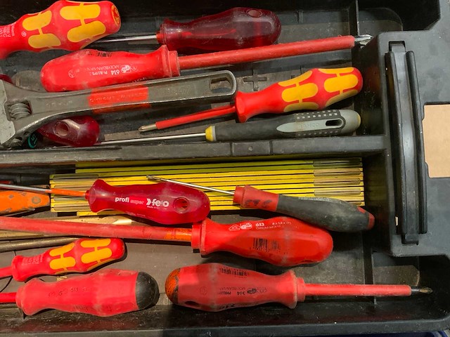 Knipex,felo,raaco gereedschapskoffer met inhoud - afbeelding 8 van  10