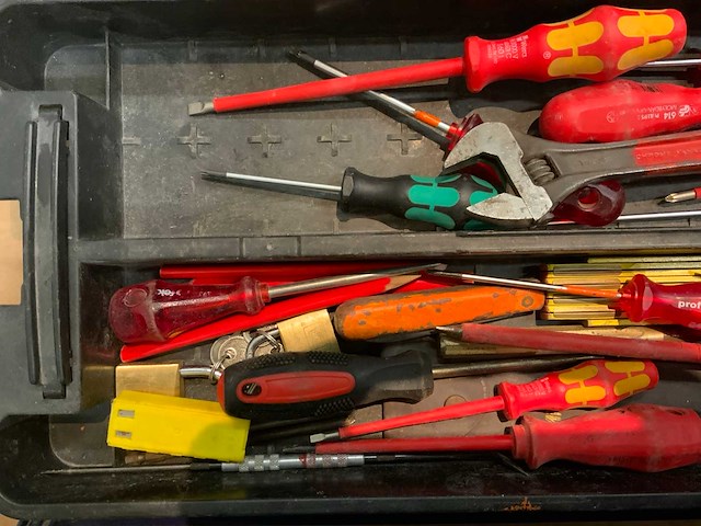 Knipex,felo,raaco gereedschapskoffer met inhoud - afbeelding 9 van  10