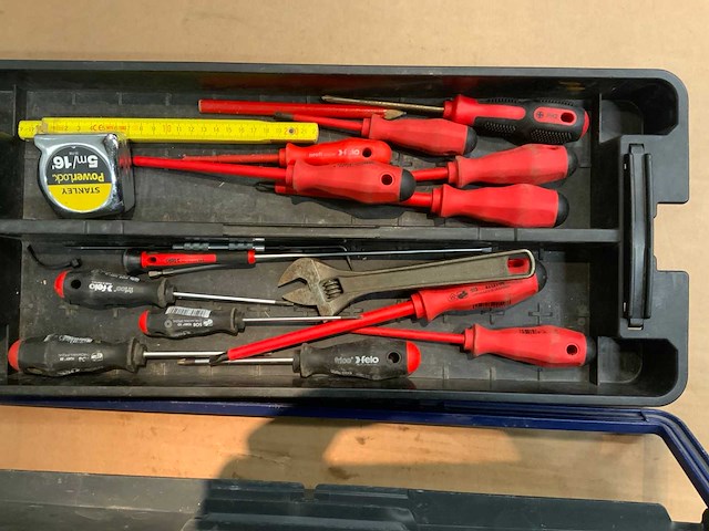 Knipex,felo,raaco gereedschapskoffer met inhoud - afbeelding 5 van  9